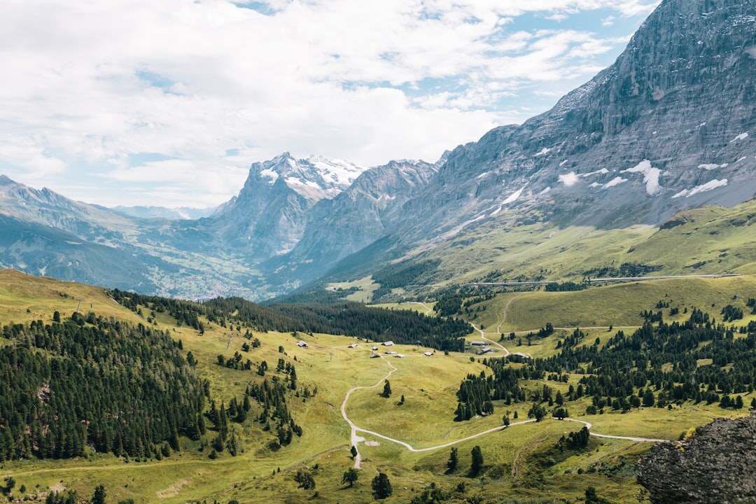 swiss alps landscape