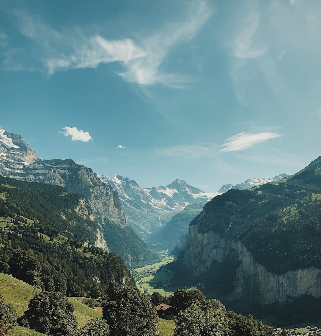 swiss alps landscape